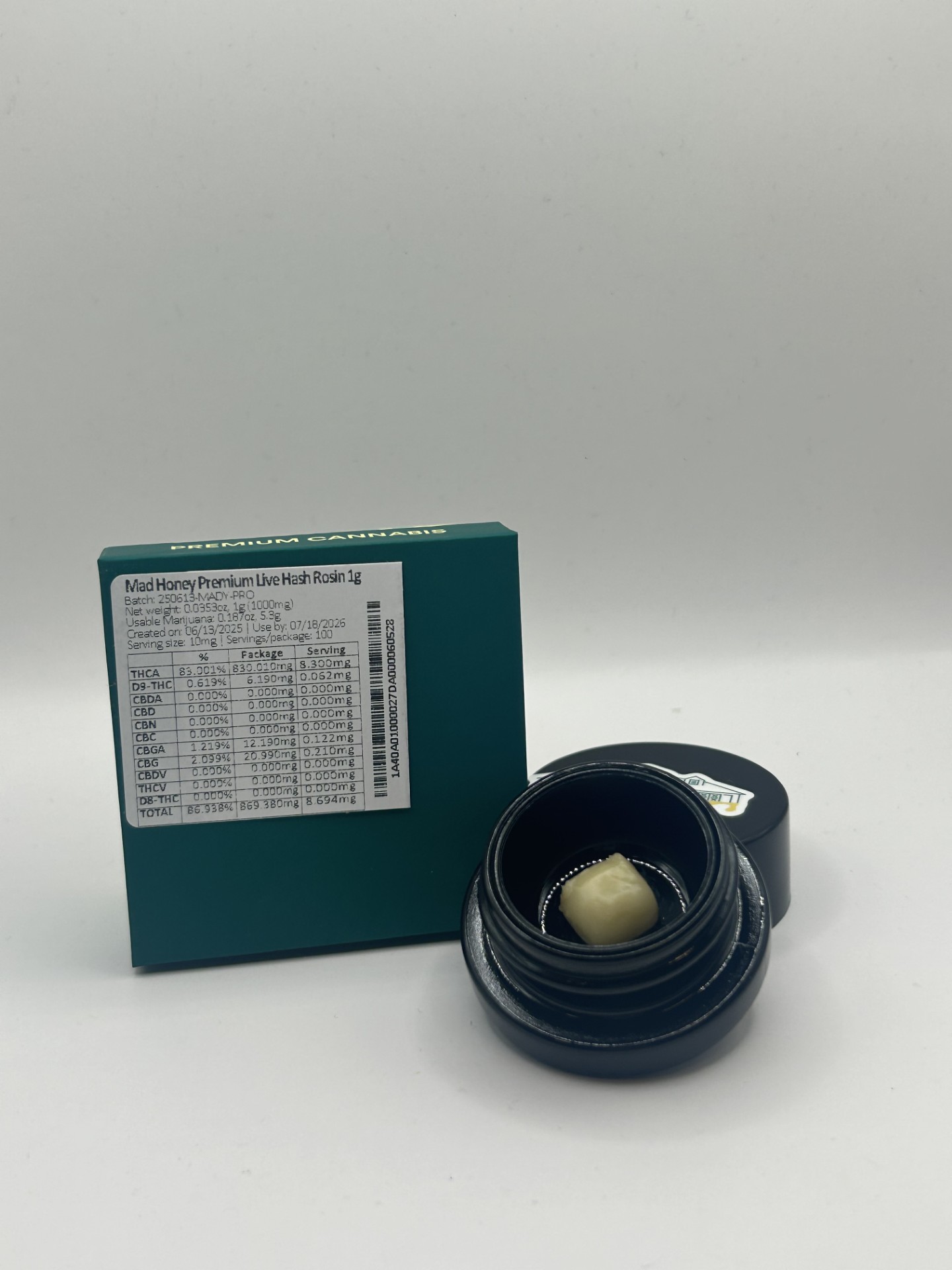 Photograph of product: Bountiful Farms | Mad Honey Premium Live au chocolat Rosin