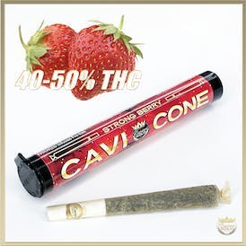 Photograph of product: Strongberry Cone | 1.5g Infused Preroll