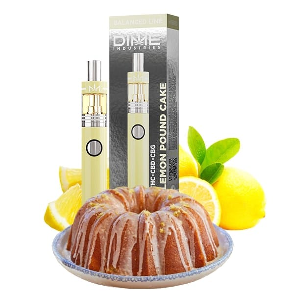 Photograph of product: Lemon Pound Cake CBG Balanced AIO 2g - 