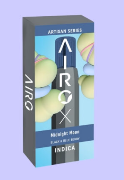 Photograph of product: Airo | Midnight Moon | Disposable Vape | 0.5g
