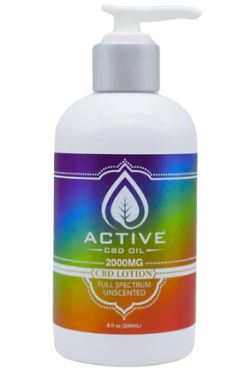 Photograph of product: DC Active CBD Lotion - Full Spectrum (2000mg)