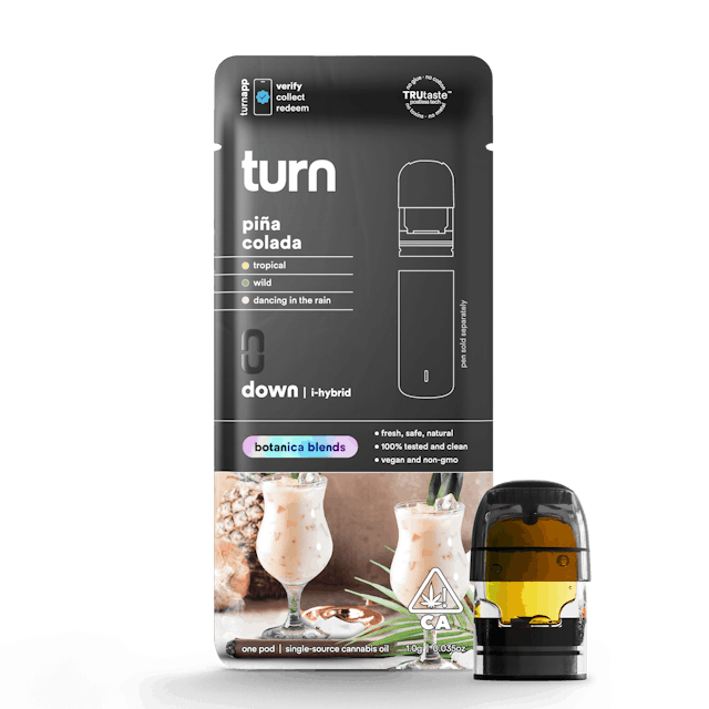 Photograph of product: Pina Colada (I) - Botanica Blends Pod 1g - Pina Colada (I)