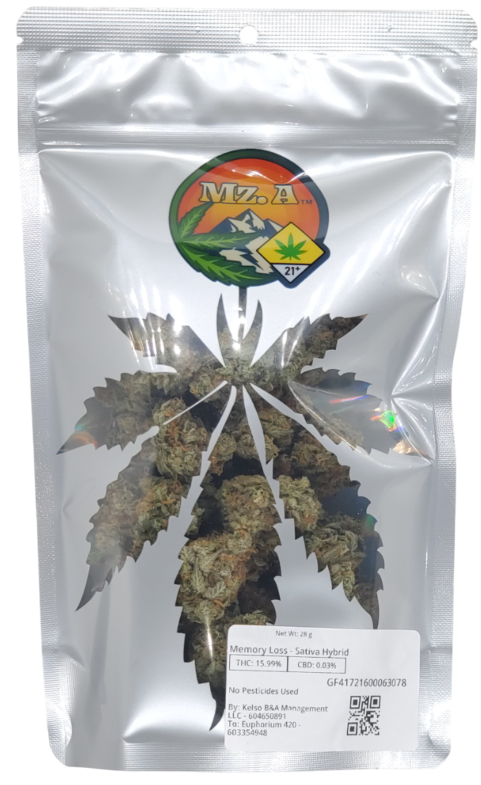 Photograph of product: Mz. A  Memory Loss 3.5g