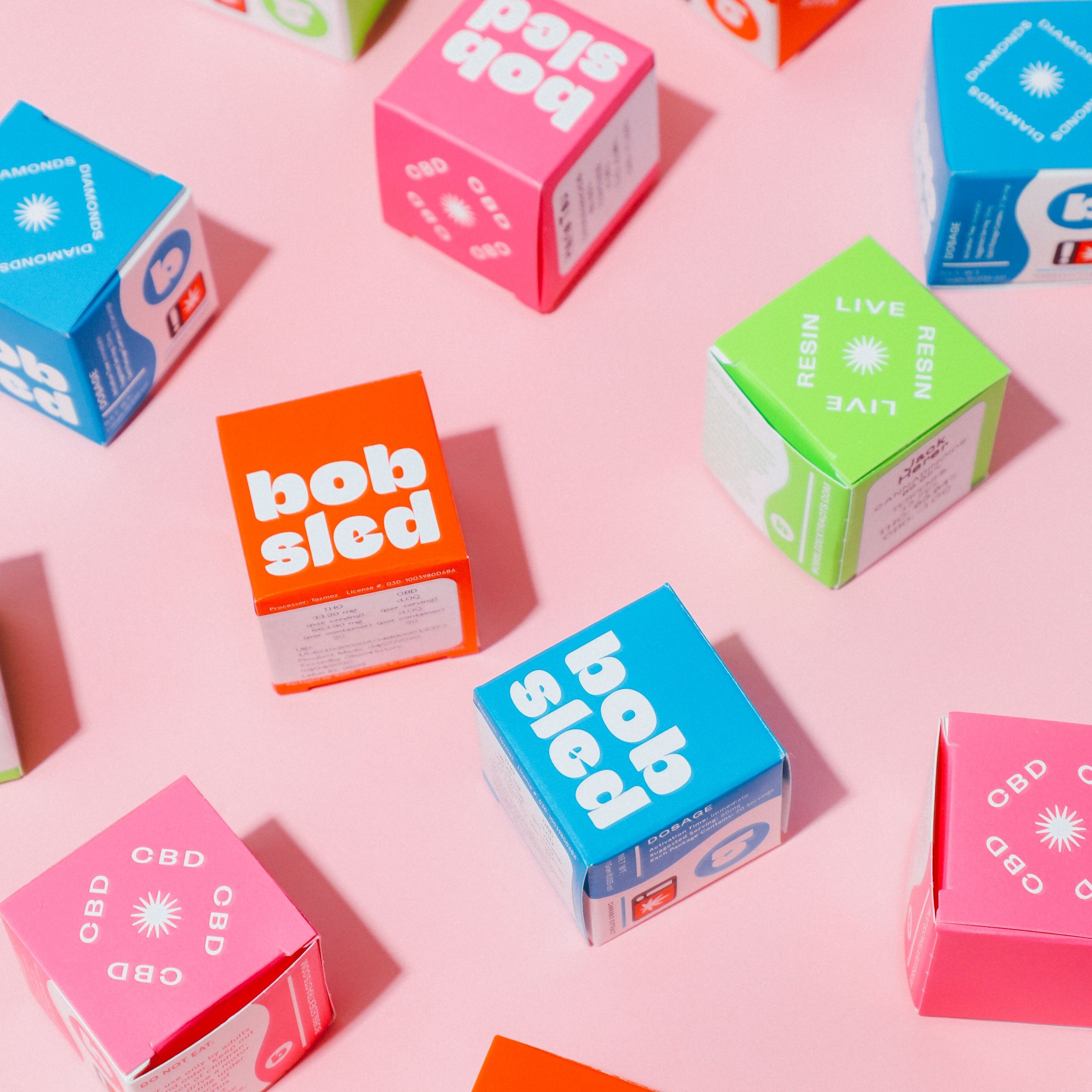 Photograph of product: Bobsled Dab 2g Garlic Mints