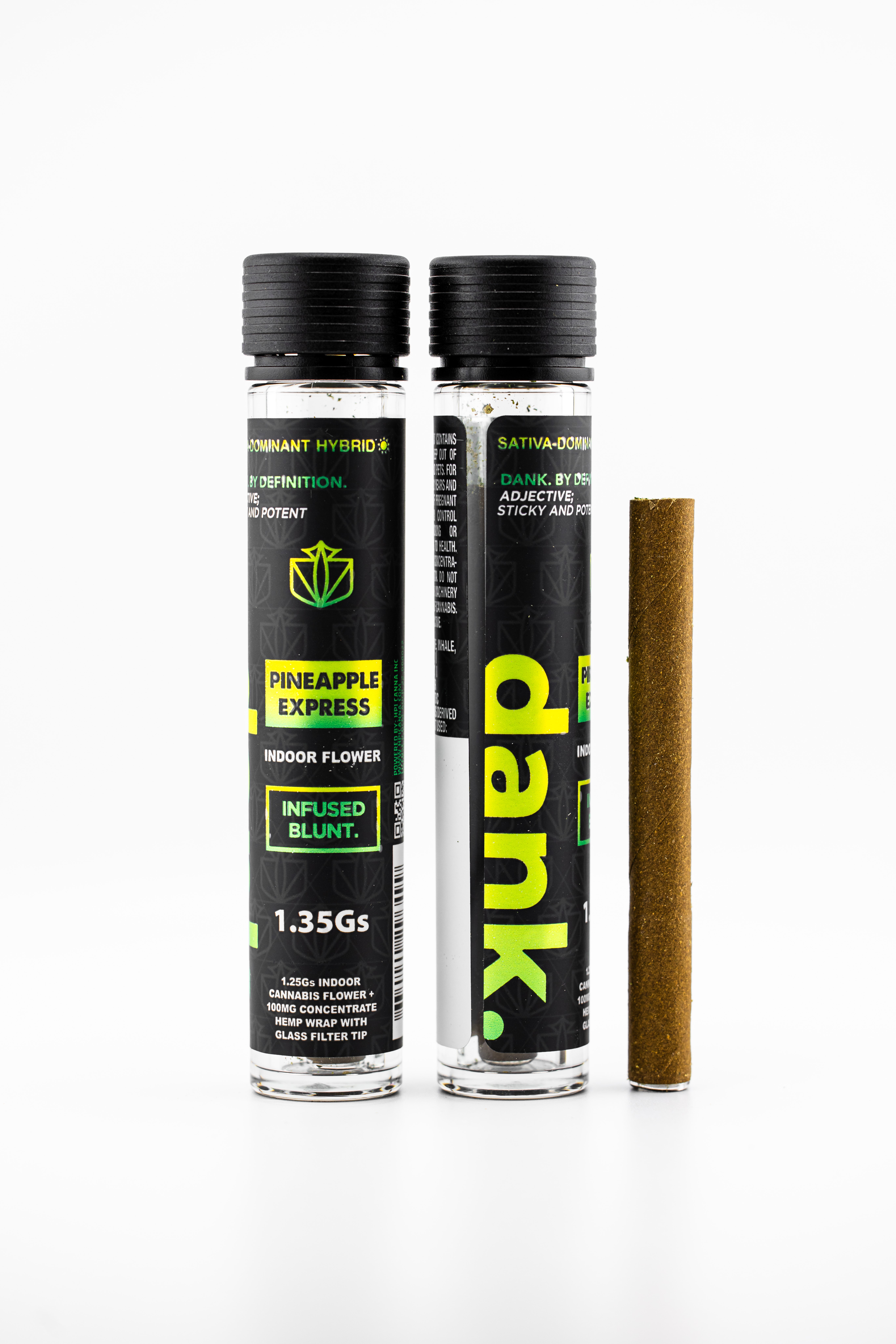 Photograph of product: Pineapple Express | Infused Blunt | Glass Tip | Single