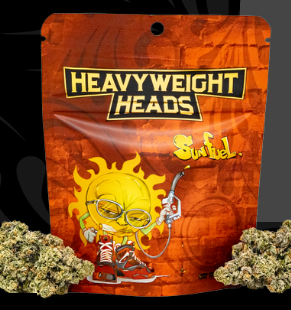 Photograph of product: Heavyweight Heads - Sun Fuel - 3.5g