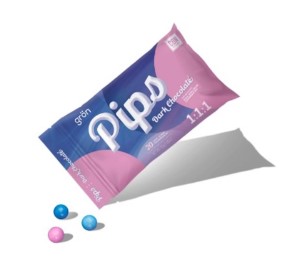 Photograph of product: Candy Coated Chocolates | Dark Chocolate | 1:1:1  TH-oui:CBD:CBN | 20 x 5mg