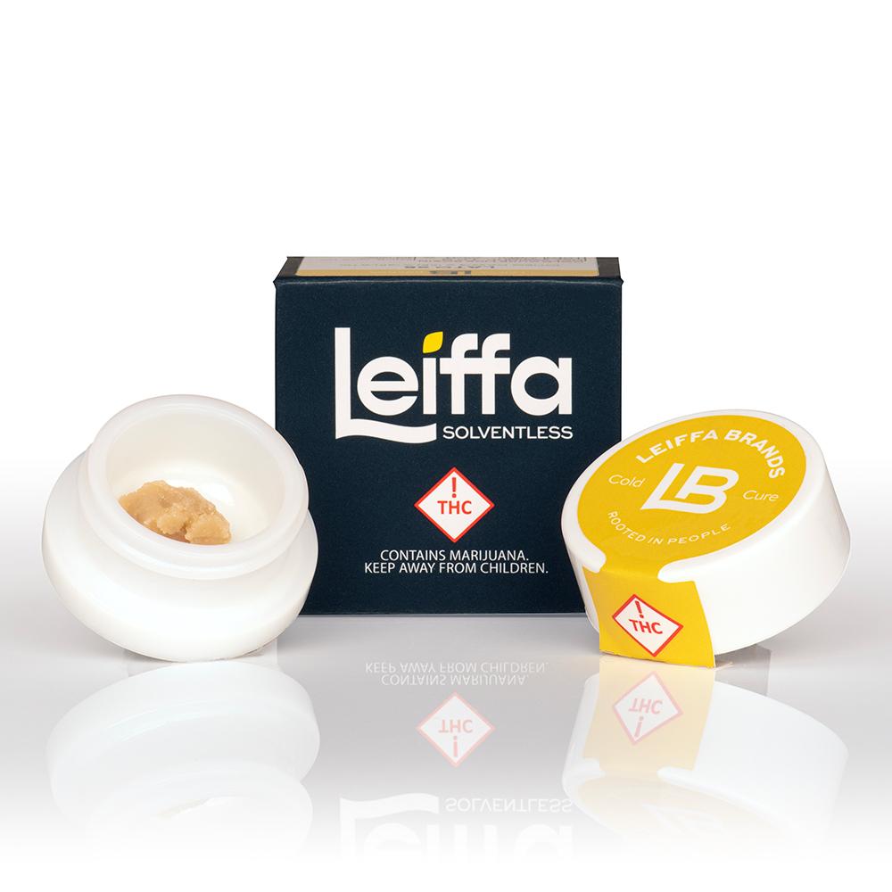 Photograph of product: Leiffa - Strawberry Fizz (H) - 1g Cold Cure Live Rosin
