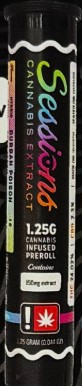 Photograph of product: Infused Pre-Roll - Sessions 1.25G - Gelonade X Scary Berry
