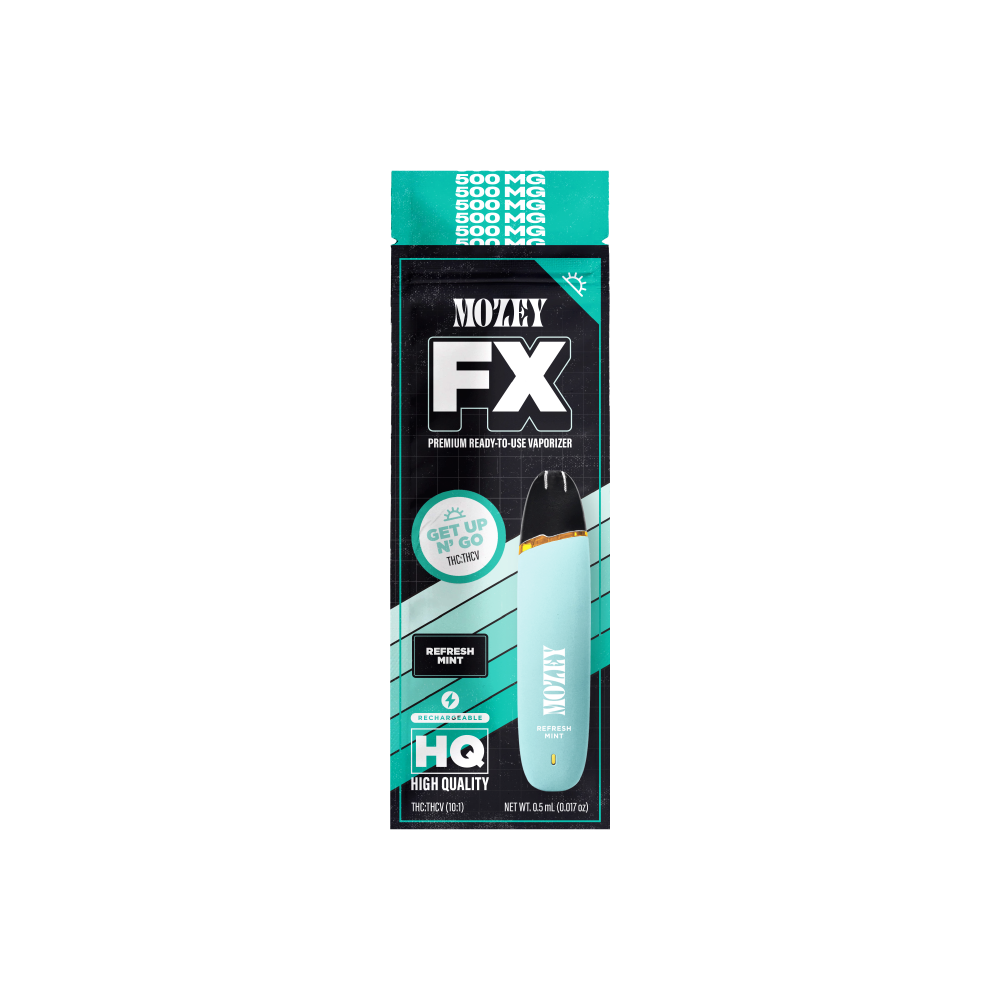 Photograph of product: Refresh Mint 10:1 TH-oui:TH-oui-V | 0.5g | Disposable Vape | Mozey FX