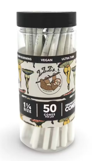 Photograph of product: Shroom Booties 1 1/4 Cones Jar | 50pk