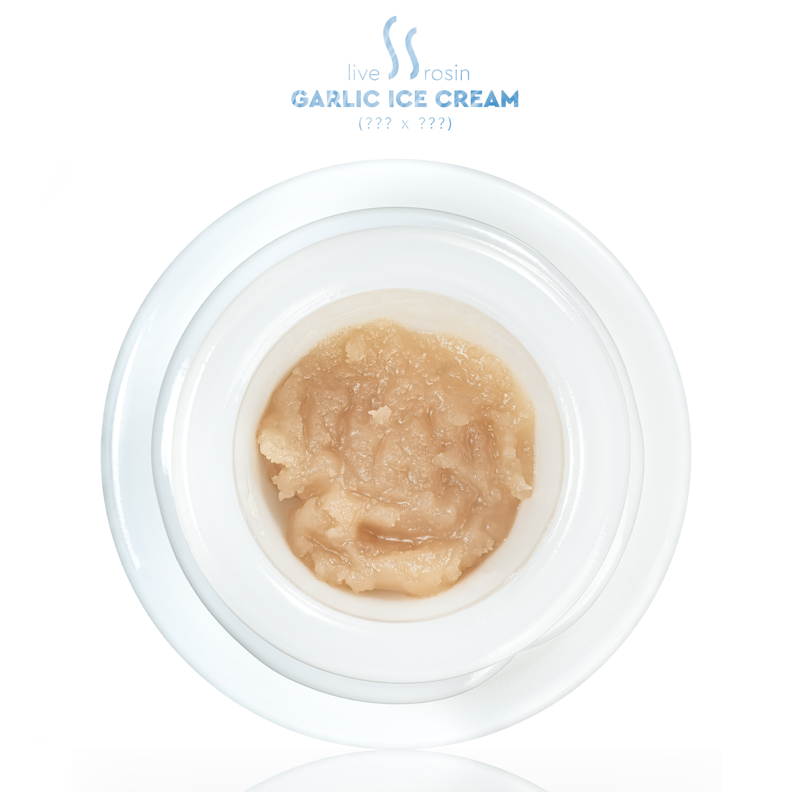 Photograph of product: Rosslyn Garlic Ice Cream Live Rosin Rec