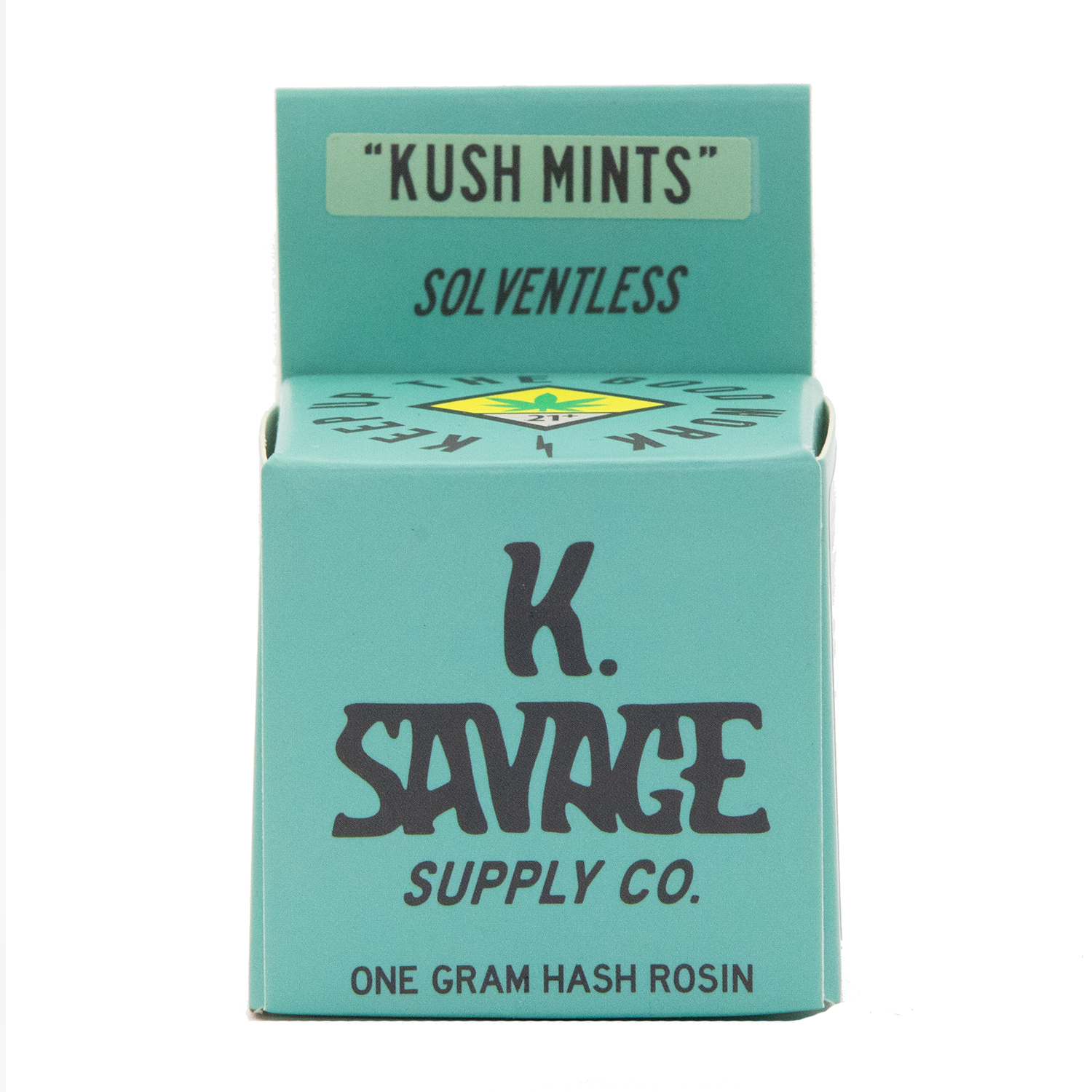 Photograph of product: K Savage: Kush Mints - Solventless Rosin