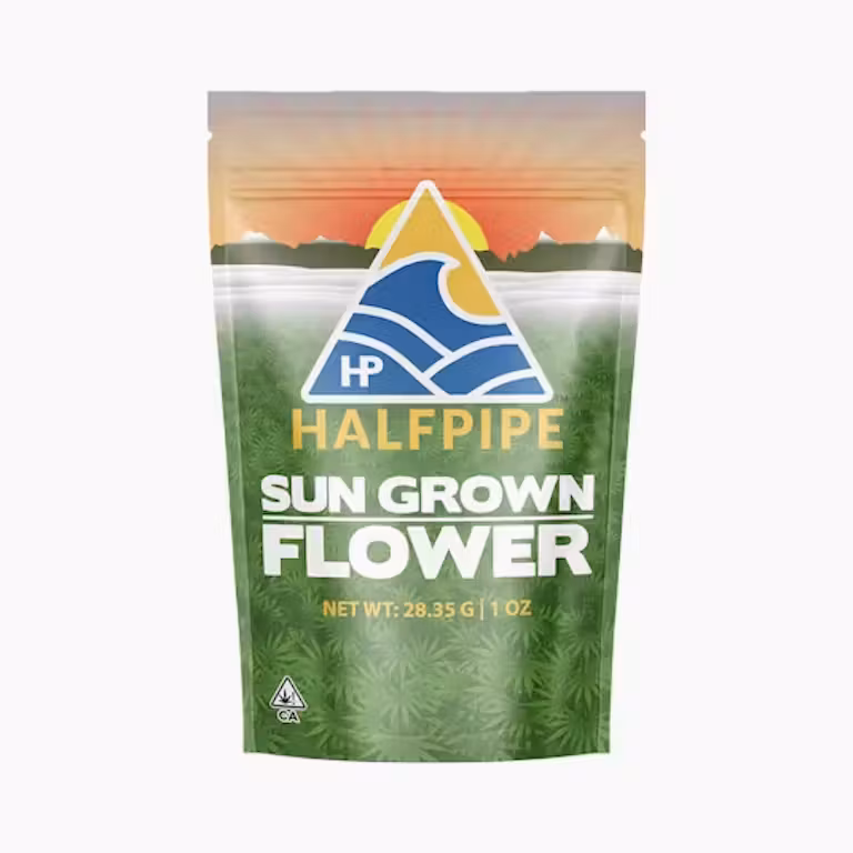 Photograph of product: Sour Larry [H] Sungrown Flower | Halfpipe Oui'd - 28g