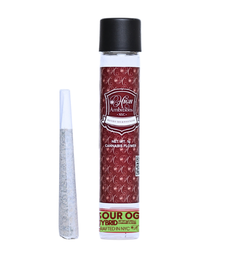 Photograph of product: High Ambitions - OG Sour - Preroll