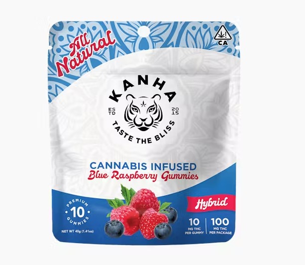 Photograph of product: BLUE RASPBERRY - 100MG CLASSIC
