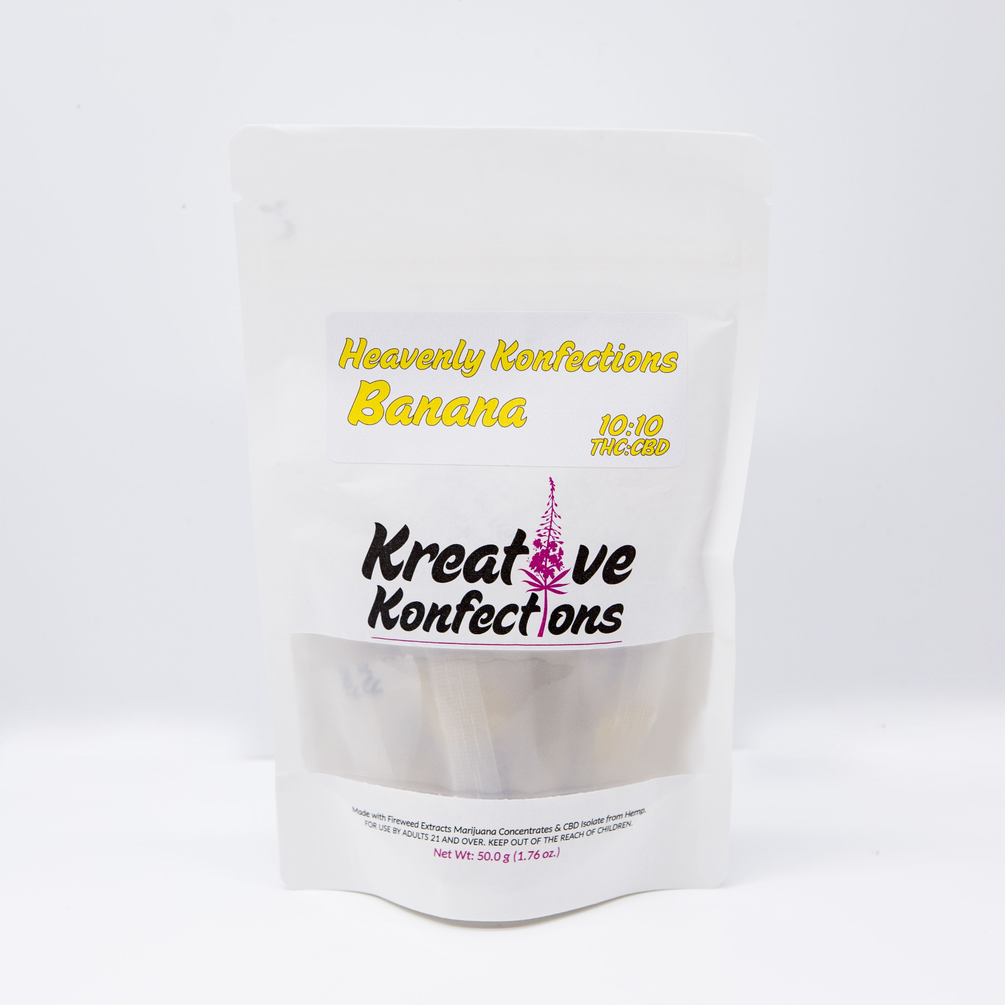 Photograph of product: Banana Heavenly Soft Chews - 100mg