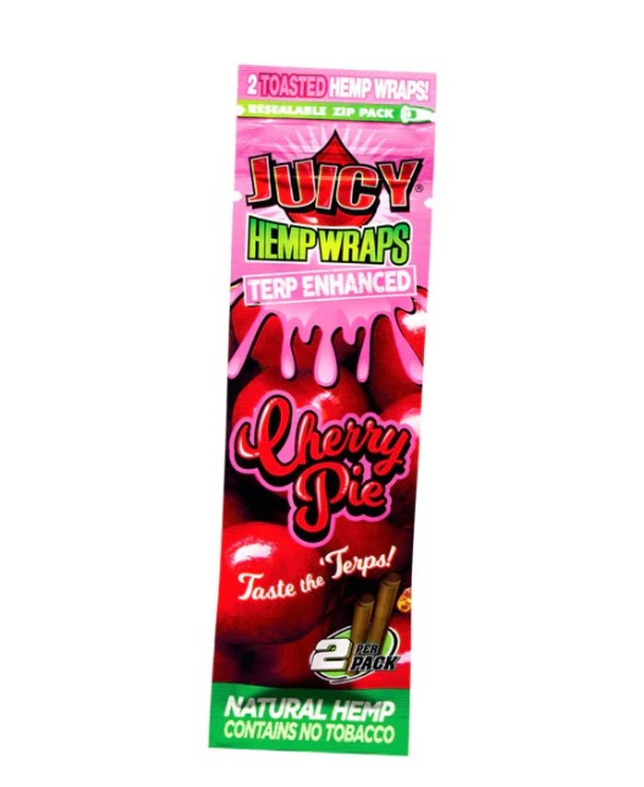 Photograph of product: Juicy Hemp Wraps Cherry Pie
