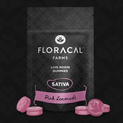 Photograph of product: FloraCal | Pink Lemonade 10pk | 100mg