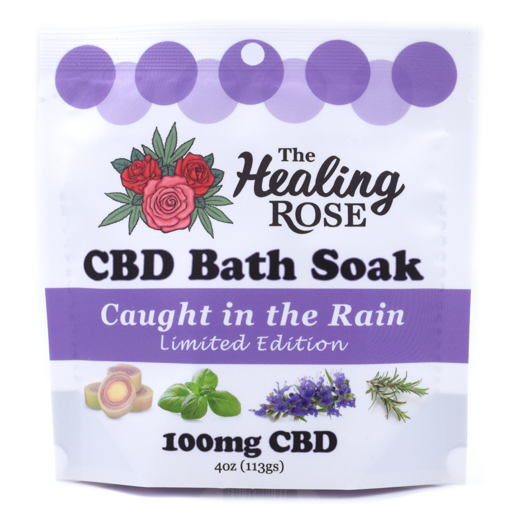 Photograph of product: The Healing Rose - Fortify & Renew - CBD Bath Soak (4oz) - 100mg