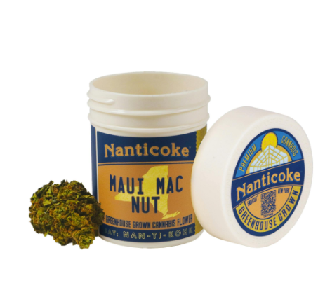 Photograph of product: Nanticoke | Maui Macnut | Flower | 3.5g | Oui'd Hybrid