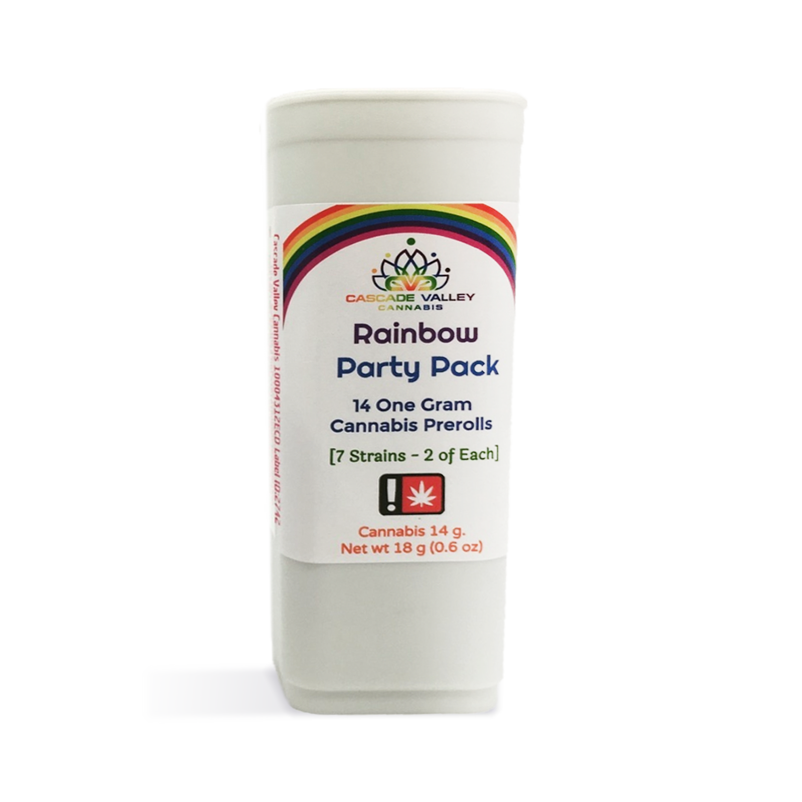 Photograph of product: Rainbow Party Pack | 14g
