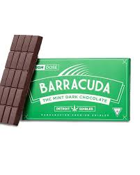 Photograph of product: Edible | 1:1 Dark Mint Chocolate | 200mg | Barracuda Bar
