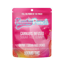 Photograph of product: KUSHY PUNCH SUGAR FREE Oui'd GUMMY 100MG