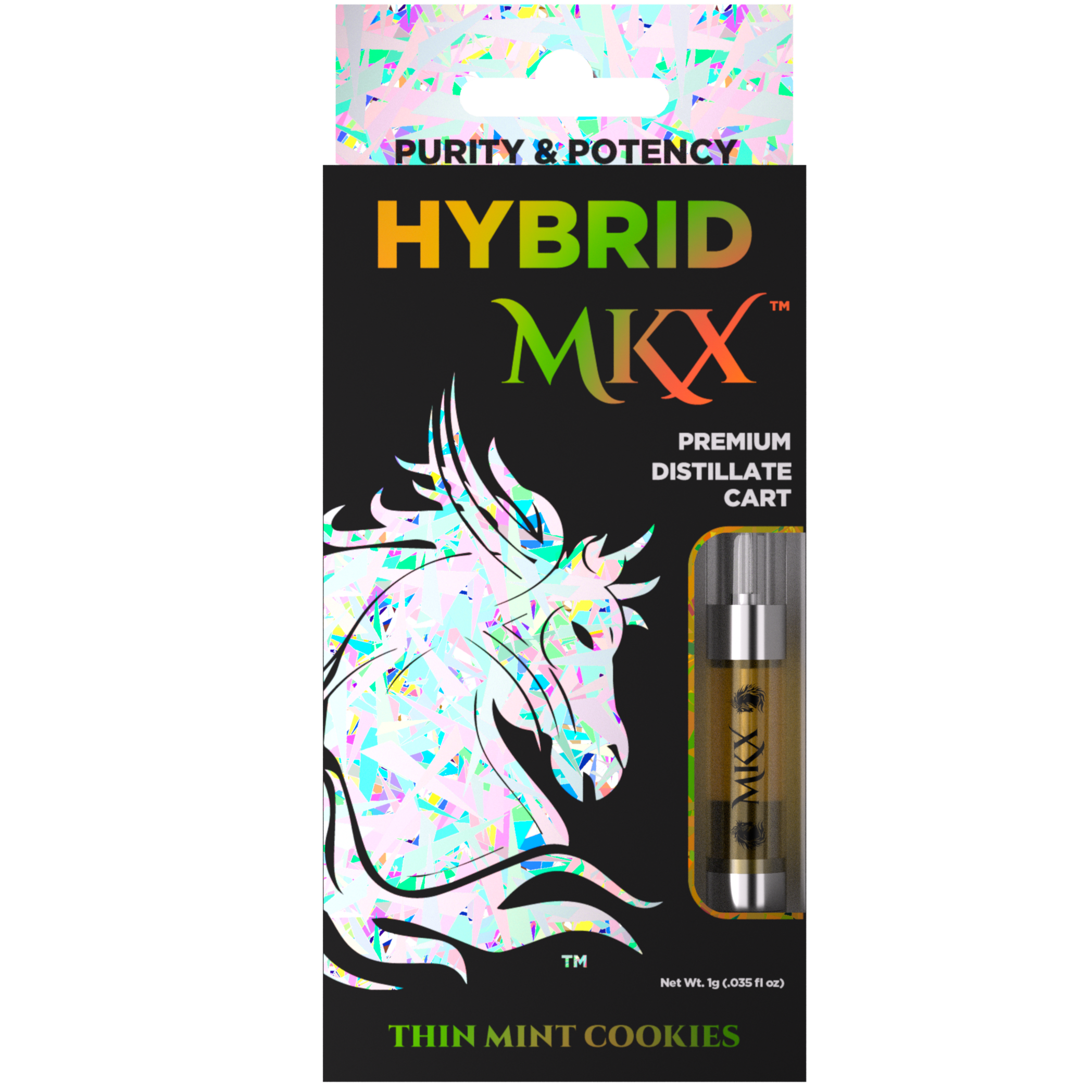 Photograph of product: MKX Cartridge | Hybrid | Thin Mint Cookies