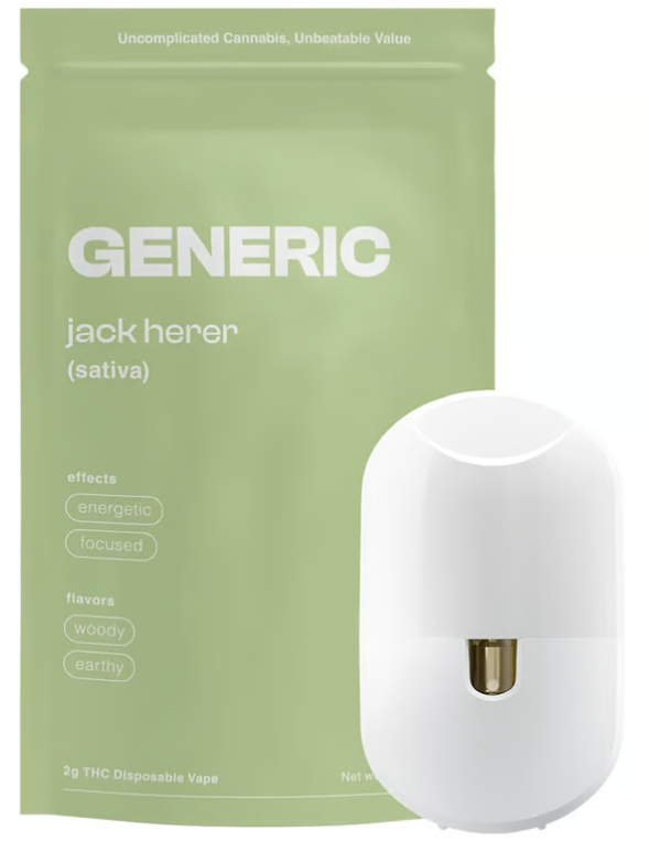 Photograph of product: Jack Herer Disposable