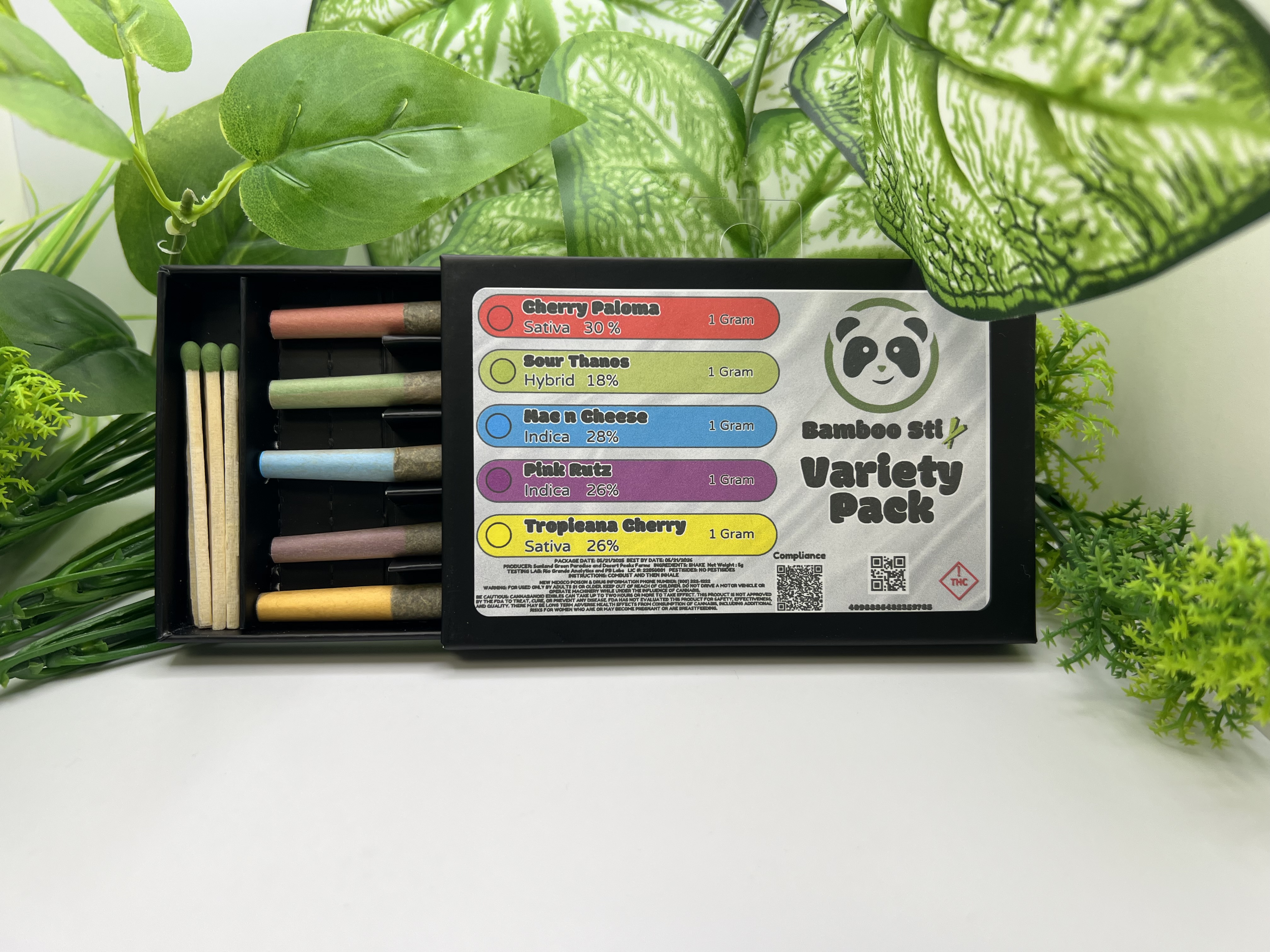 Photograph of product: Bamboostix - Variety - 5pk - 5g
