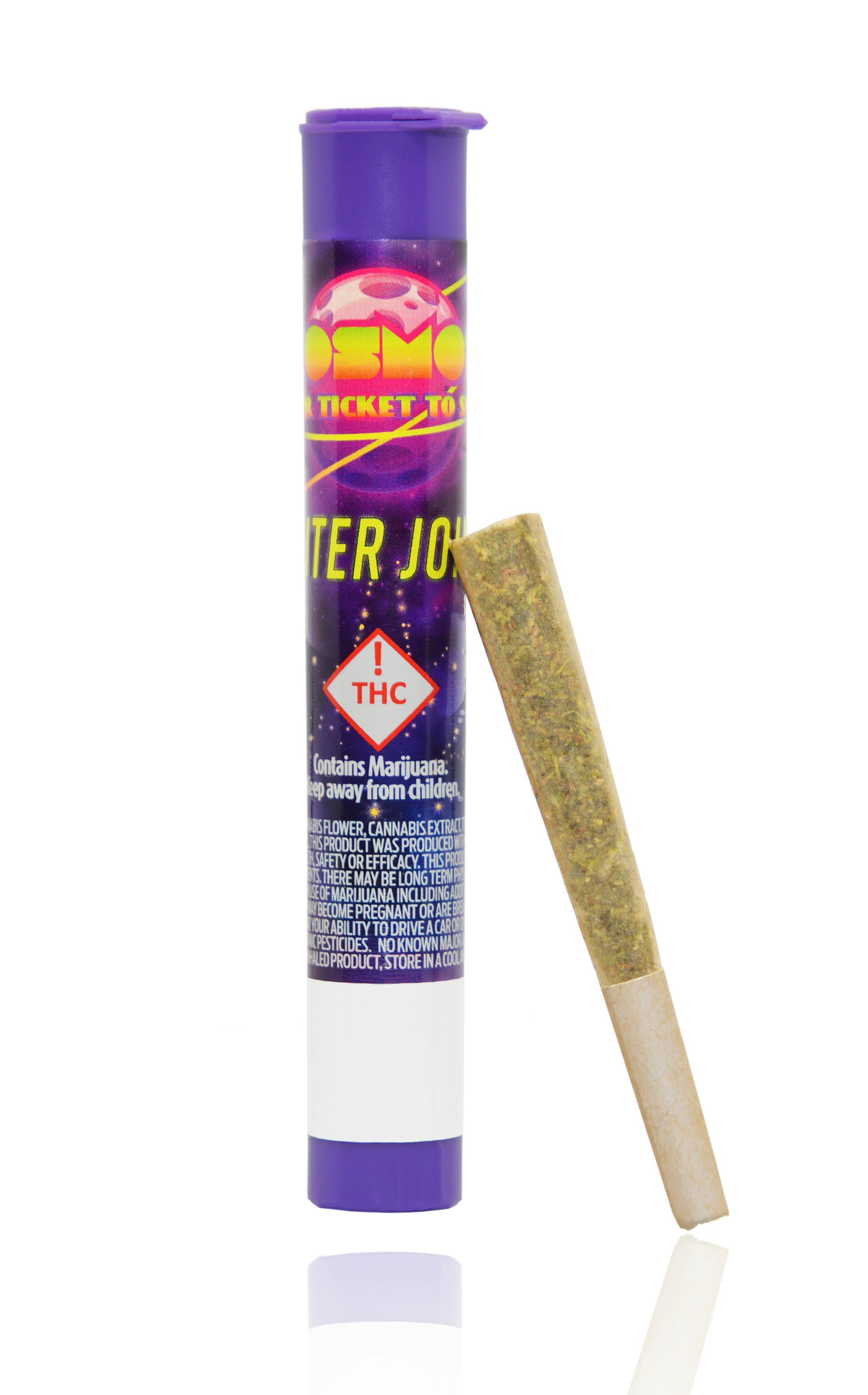Photograph of product: Cosmos | Jupiter Joints Infused 1g | REC - Big Bang Blueberry (H)