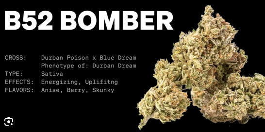 Photograph of product: Essence - B52 Bomber 3.5g Flower