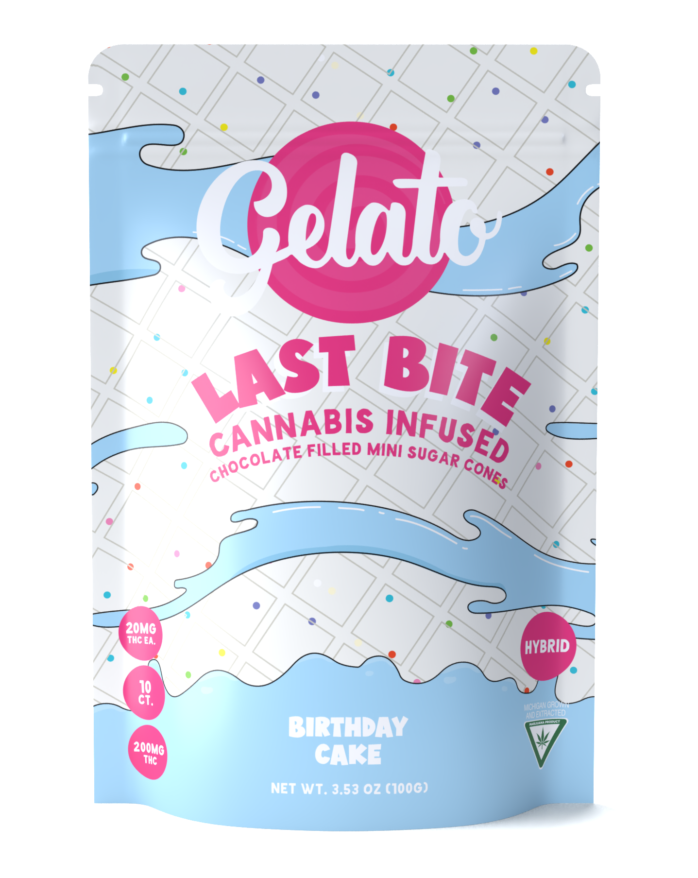 Photograph of product: LAST BITE | Edible | Baked Goods | Birthday Cake | 200mg