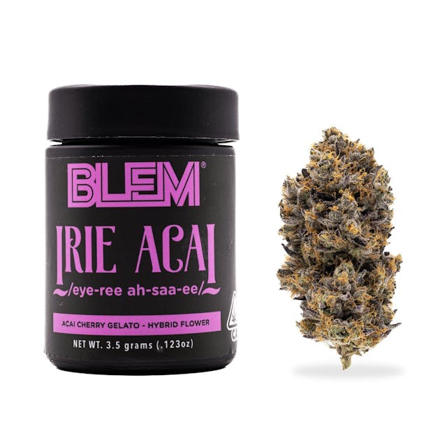 Photograph of product: BLEM | 3.5g - IRIE ACAI - 