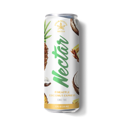 Photograph of product: Pineapple Coconut Express Seltzer - 5mg