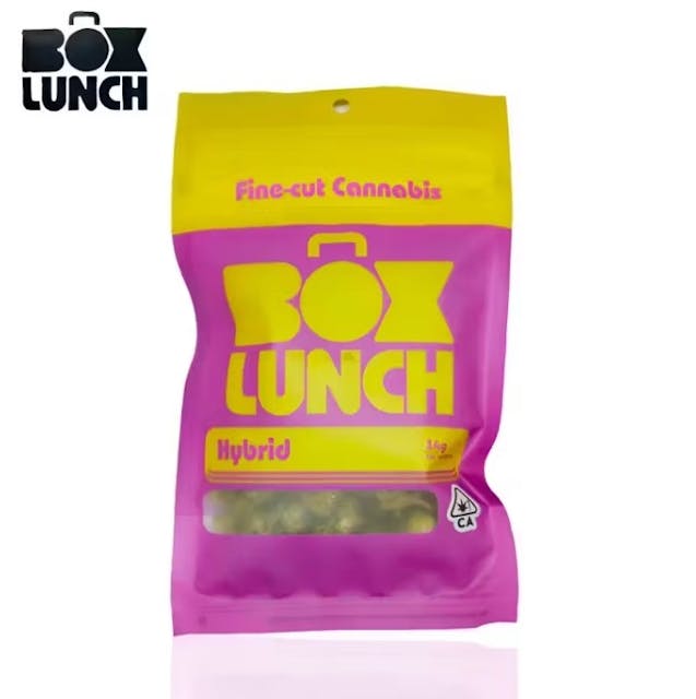 Photograph of product: Box Lunch - Hardcore OG - Fine Cut Oui'd - 14g (Light Dep) - 