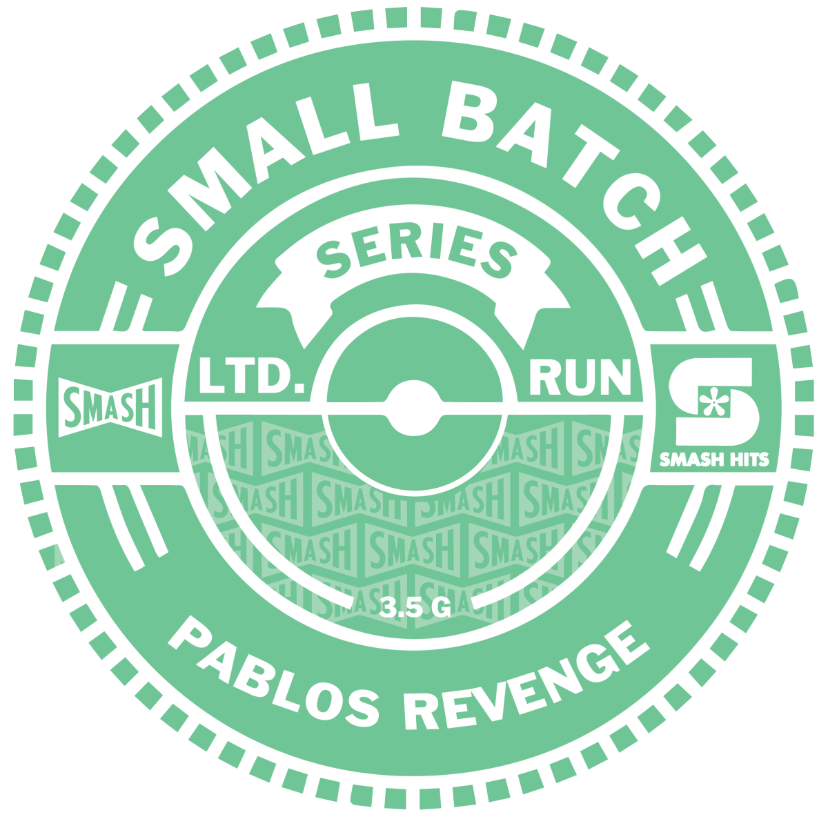 Photograph of product: Pablo's Revenge | 3.5g | Smash Hits