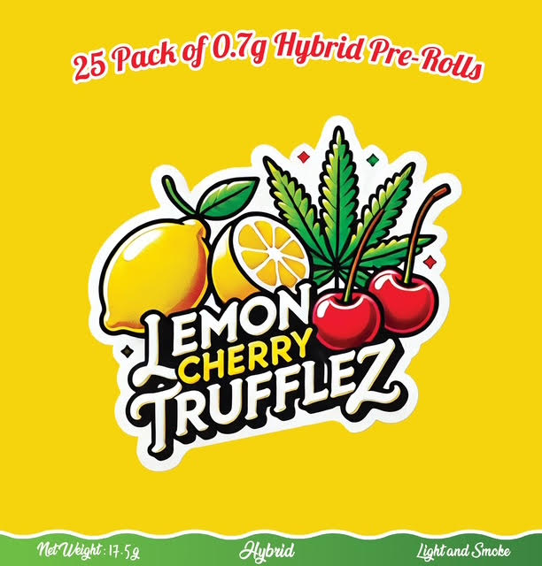 Photograph of product: True Roots - Miami Mango 25-Pack Prerolls - , 17.5g Total)