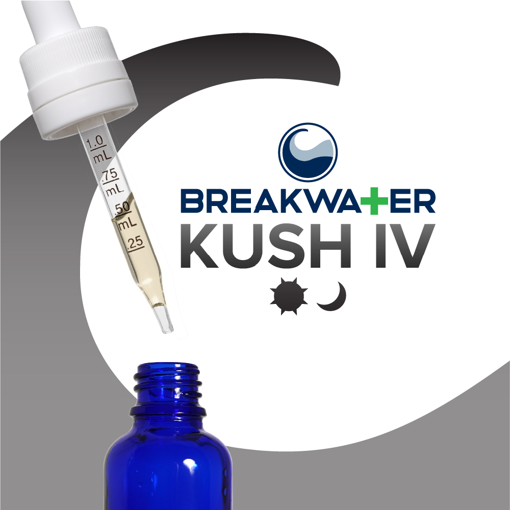 Photograph of product: Kush IV MCT Tincture (100mg)