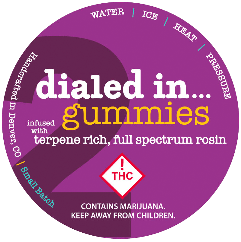 Photograph of product: REC - Dialed In - #2456 Trop Cherry / Gummies | 100mg