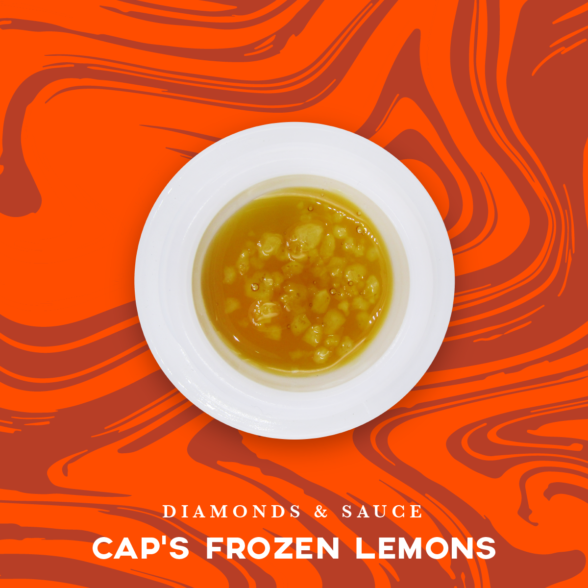 Photograph of product: 1g Live Diamonds & Sauce | Caps Frozen Lemons