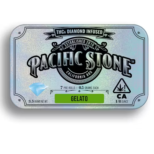 Photograph of product: Gelato (7pk/ Diamond Infused Prerolls [H]