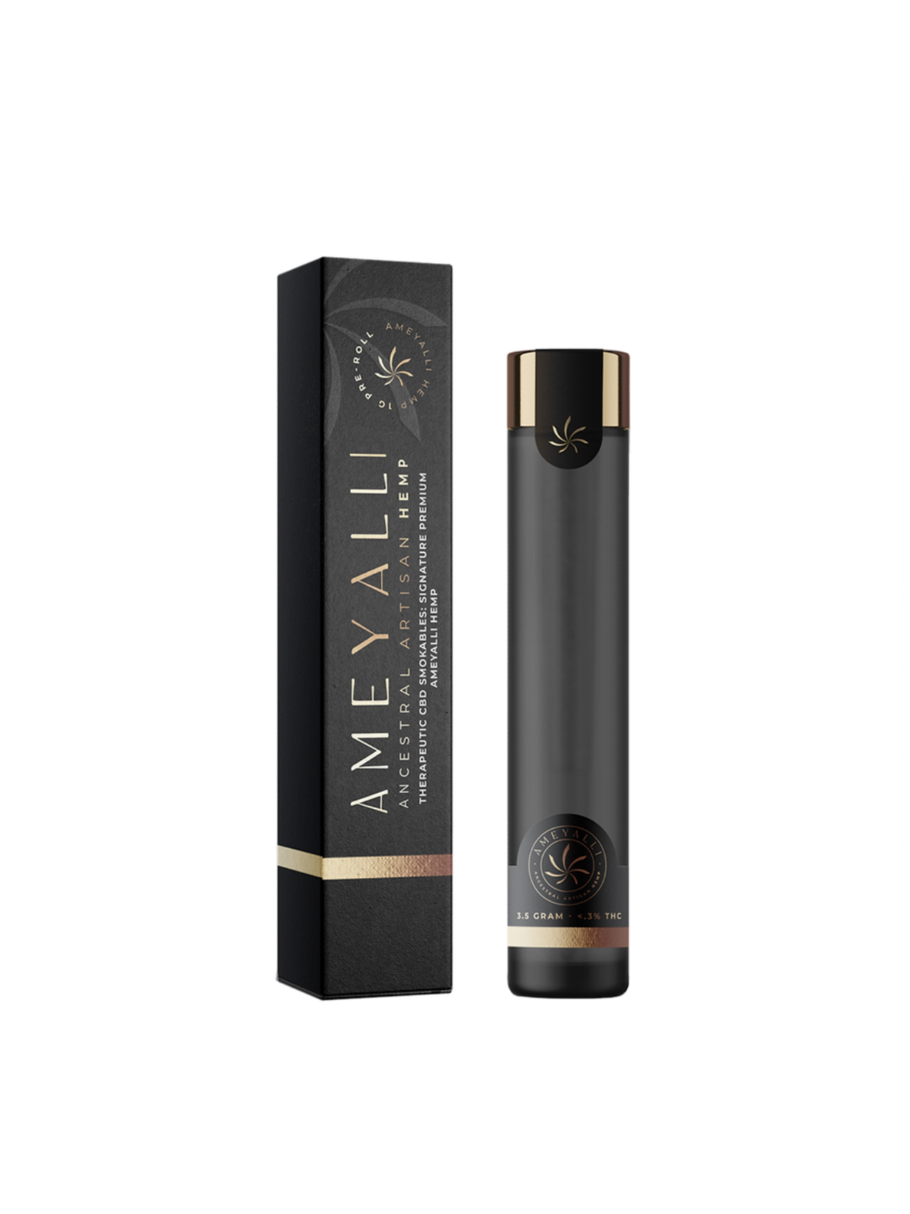 Photograph of product: Ameyalli 1630 Limited Black Edition: Pre-Roll Single