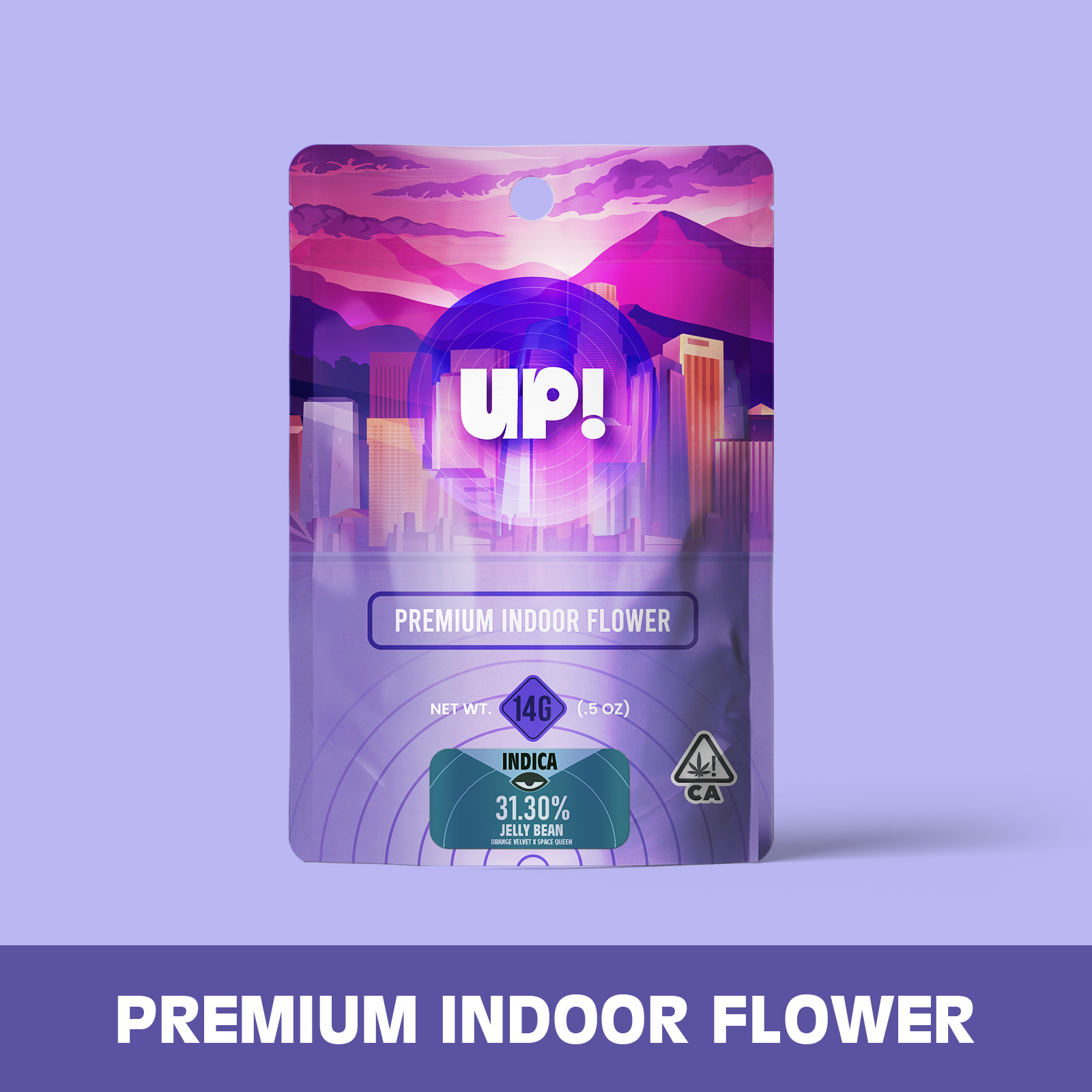 Photograph of product: UP! - Jelly Bean (Hybrid) Premium Indoor - 14g