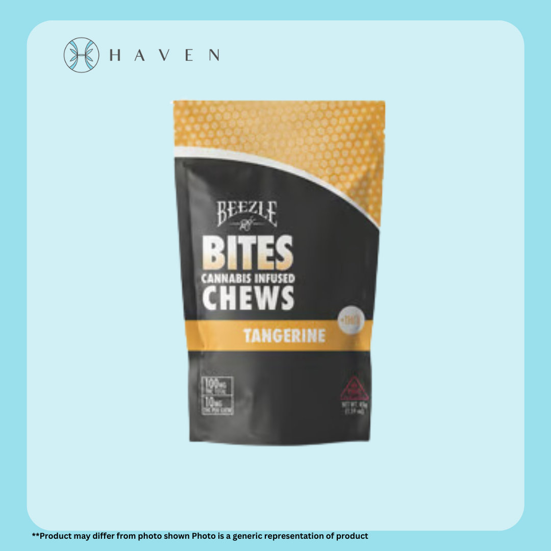 Photograph of product: 10mg Tangerine TH-oui+TH-ouiV | Beezle Bites