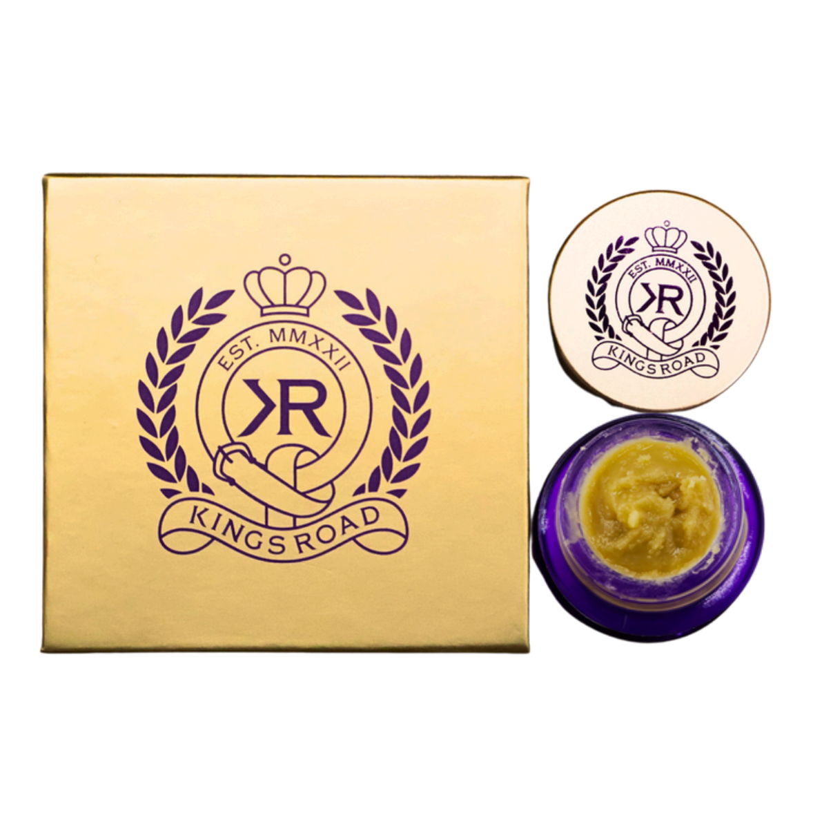 Photograph of product: Kings Road Concentrates | Grape Bubblegum  | 1G Live Rosin