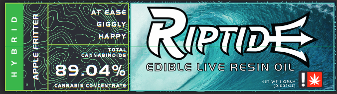 Photograph of product: ELRO - 1g Riptide - Apple Fritter
