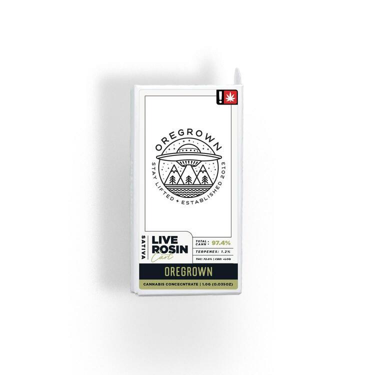 Photograph of product: Oregrown Rosin Halle Berry Cart
