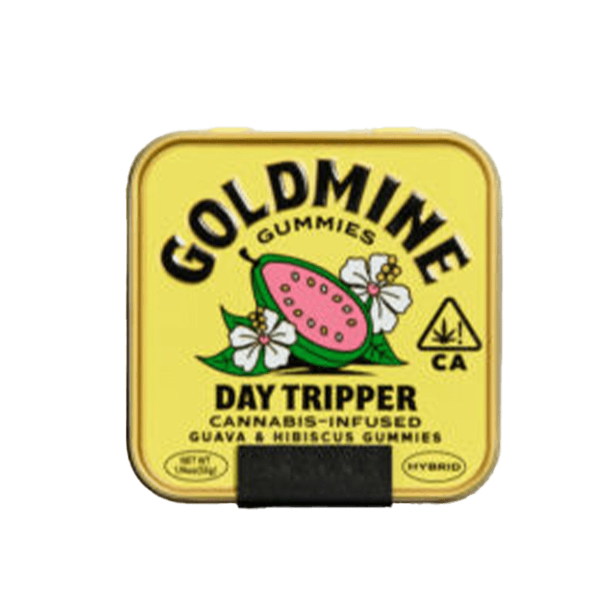 Photograph of product: Goldmine Gummies Guava & Hibiscus 100MG